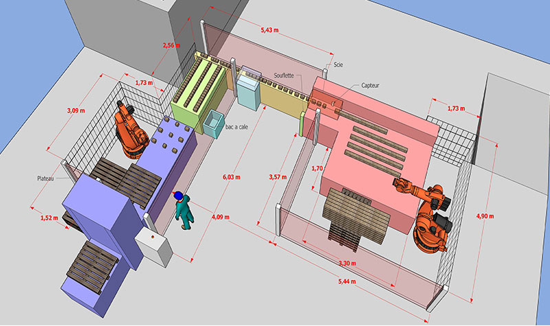 La Conception 2D et 3D : Espace de travail, Projets architecturaux